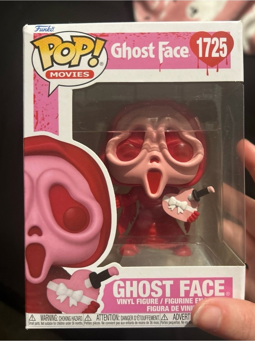 Funko Pop! Movies Ghost Face Vinyl Figure - Pink & Red